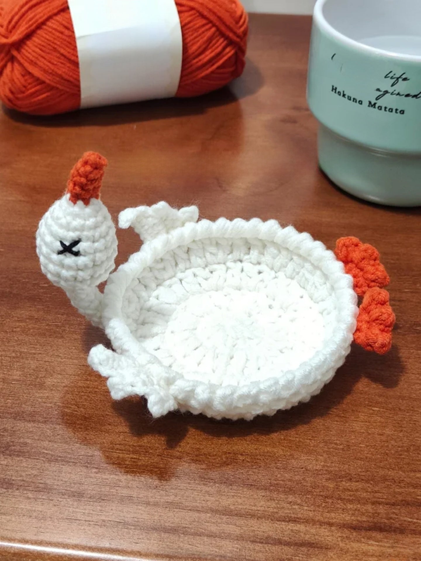 Handmade Crochet Animal Coaster DIY Kit
