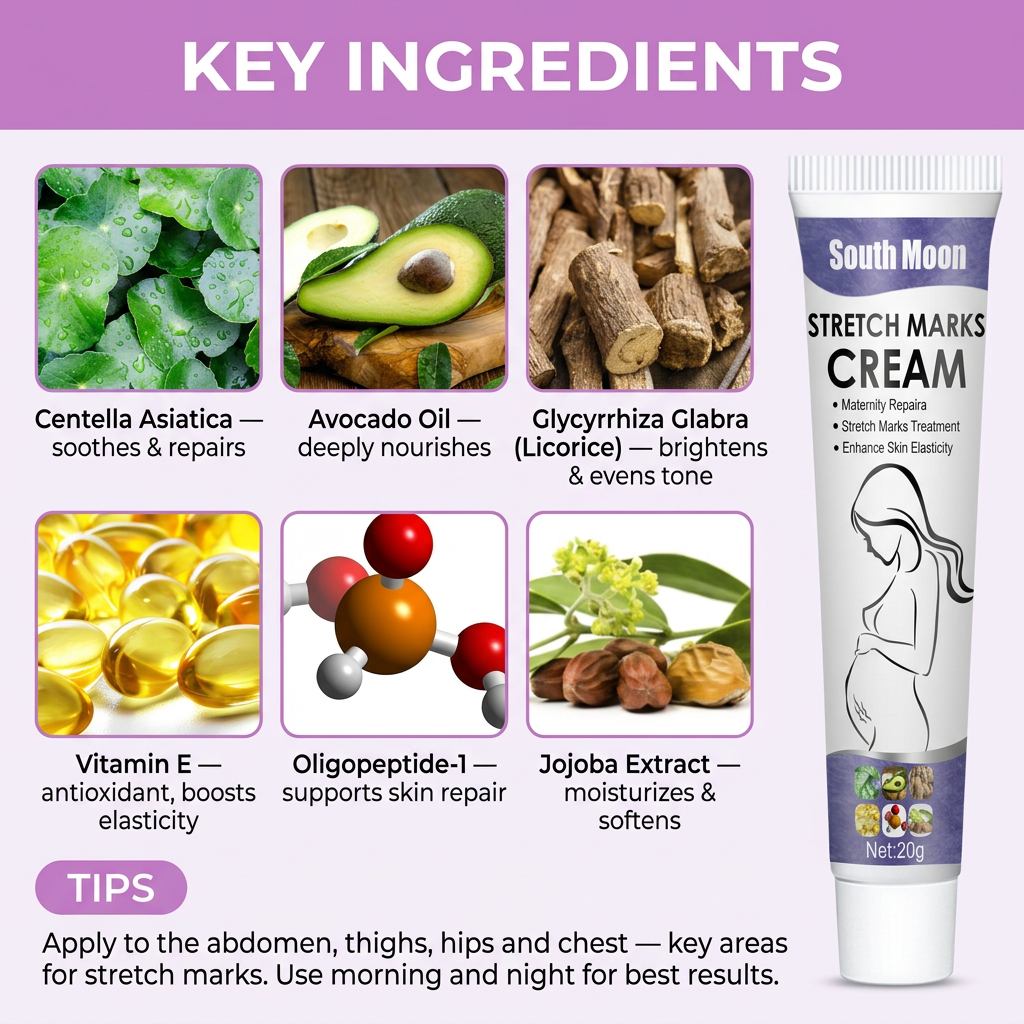 South Moon Stretch Mark Cream PRO